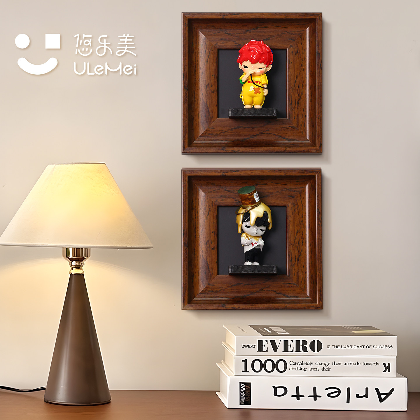 盲盒相框收纳单个展示架磁吸挂墙小野泡泡玛特造景diy装裱壁挂式,淘宝优惠券,粉丝福利购,淘宝优惠卷