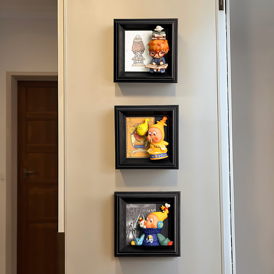 Youlemei punch-free blind box picture frame wall hanging