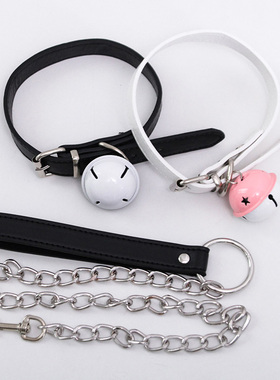 【蛋壳实验室】皮革脖环大铃铛