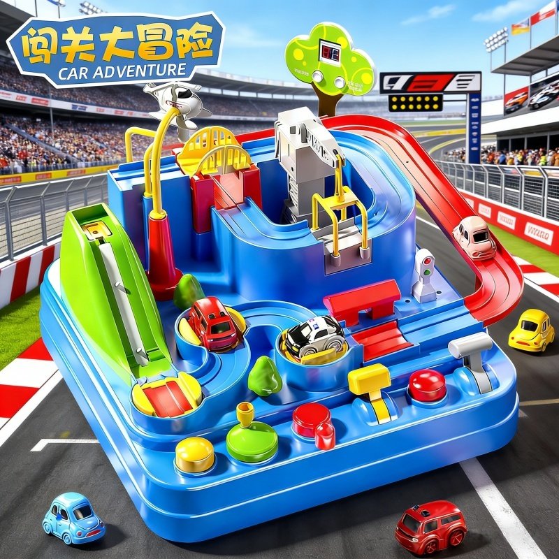 网红爆款7动脑8儿童玩具车益智力4岁男孩子男童女孩积木3生日礼物,淘宝优惠券,粉丝福利购,淘宝优惠卷