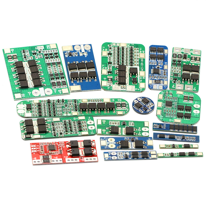 18650锂电池模块过充过放短路宝伏1三串2/3/4串3.7/12V充电保护板