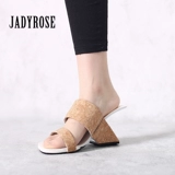 Летние высокие слайдеры, сандалии, тапочки, европейский стиль