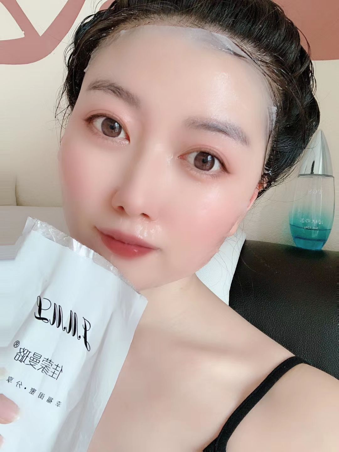 2023新款JMML佳蒙曼璐补水面膜蜂蜜味天丝蚕丝保湿补水孕妇男女