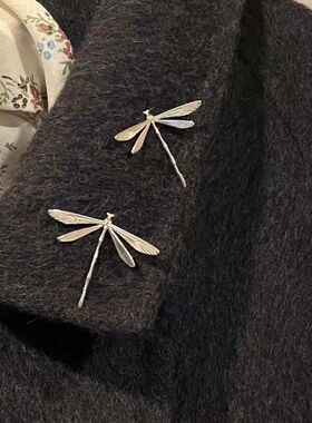 Vintage Silver Color Dragonfly Brooches For Women High Grade