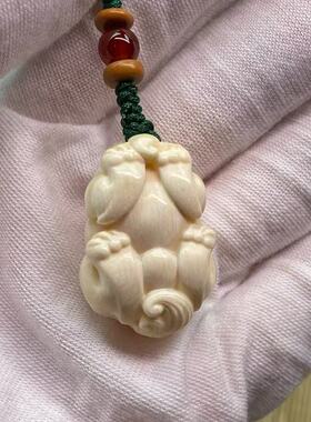 猛犸象牙貔貅挂件情侣配饰