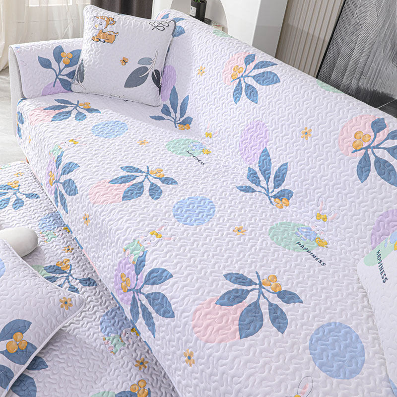 全棉沙发巾防滑四季通用布艺沙发垫简约现代万能沙发套罩全盖北欧,淘宝优惠券,粉丝福利购,淘宝优惠卷