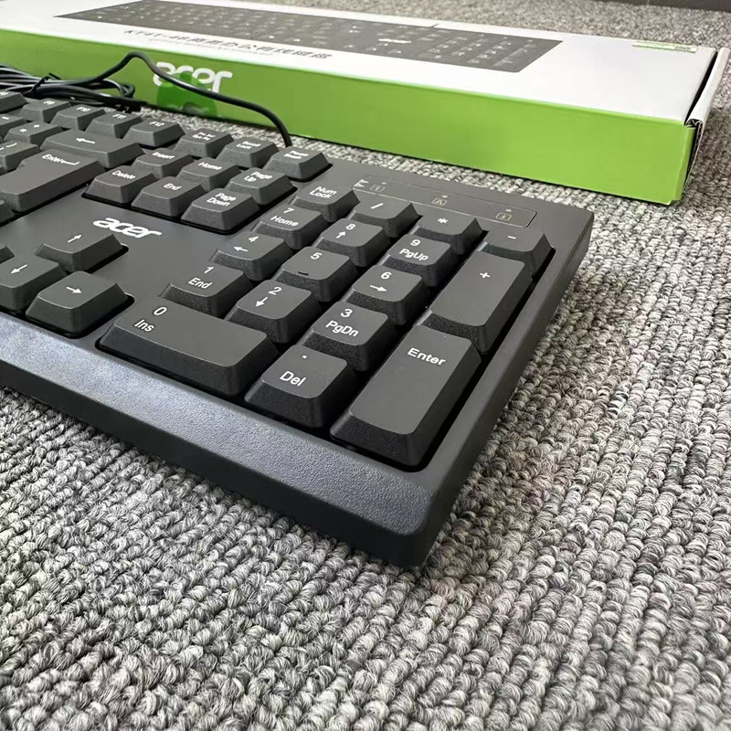 Acer宏碁KT41-4B有线键盘高效便捷办公商务笔记本台式电脑USB通用 - 图2