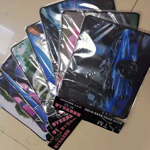 X5 锁边粗布彩操控版游戏鼠标垫电脑鼠标垫包边垫250*290*2.5mm - 图1