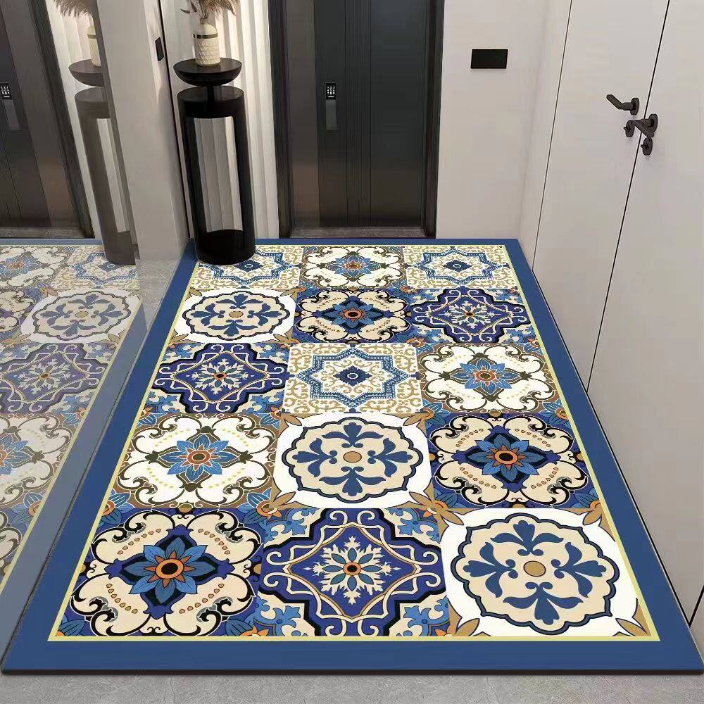 硅藻泥入户门垫玄关脚垫吸水防滑厨房垫可裁剪卫生间浴室定制地毯,淘宝优惠券,粉丝福利购,淘宝优惠卷