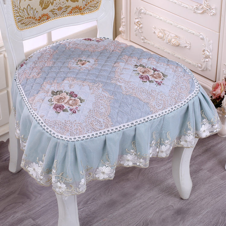 家用坐垫椅子凳子套欧式餐凳餐厅座套四季座套现代屁股垫布艺套罩