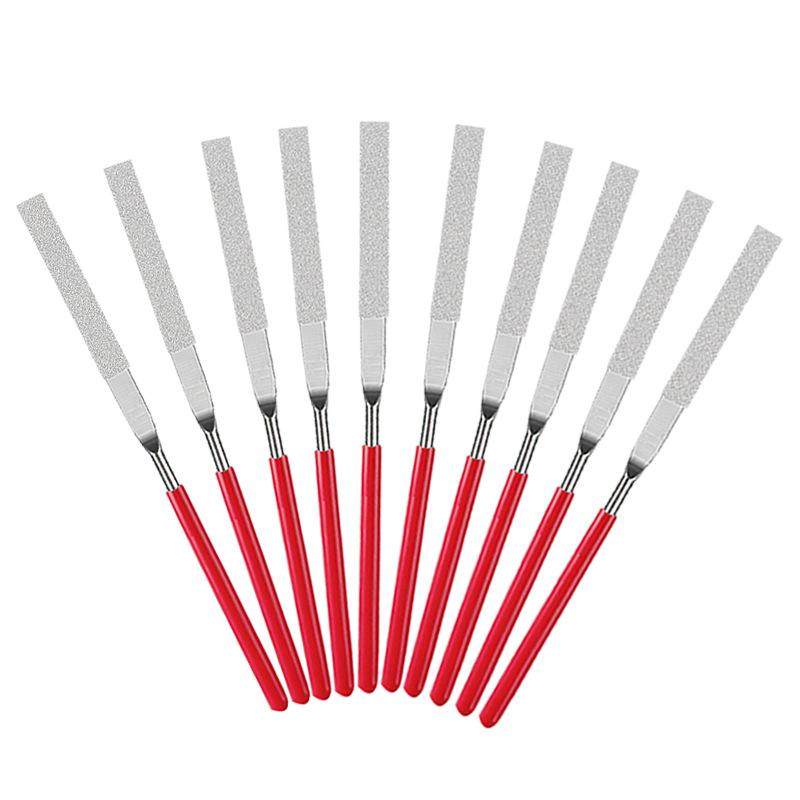 金刚石超薄锉刀合金锉刀扁平锉搓刀迷你细小挫刀1mm打磨抛光工具 - 图3