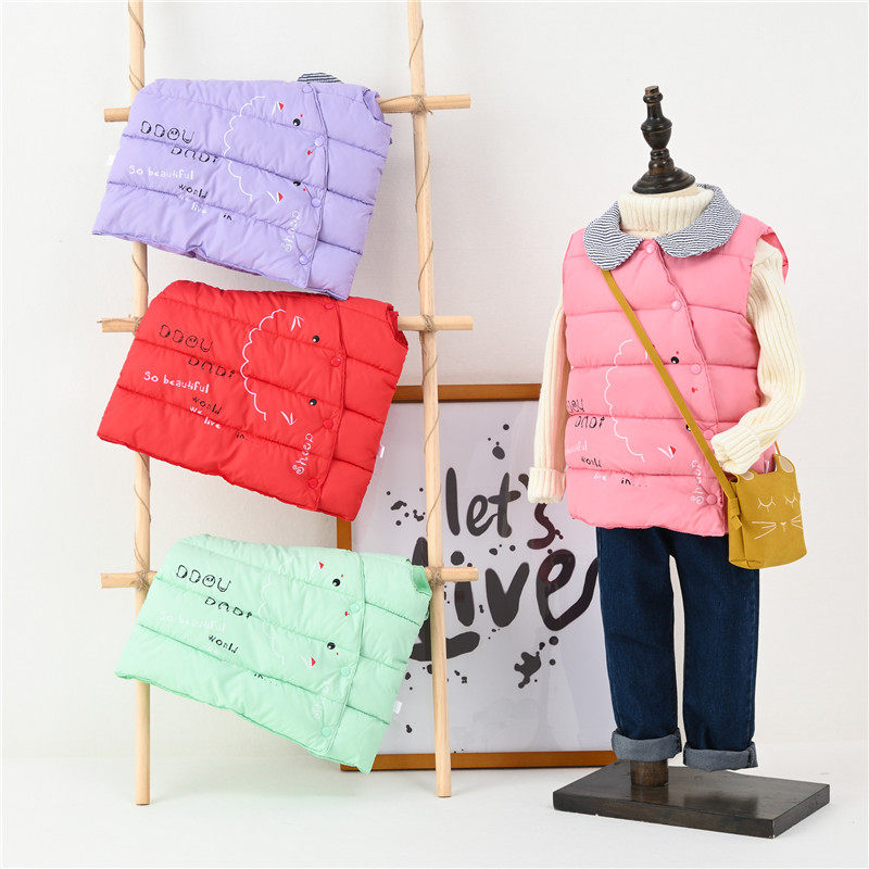 儿童羽绒棉马甲小孩春秋冬女童男童内胆宝宝轻薄童装保暖婴儿背心,淘宝优惠券,粉丝福利购,淘宝优惠卷