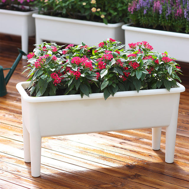 Balcony vegetable pots, planters, tall vegetable pots