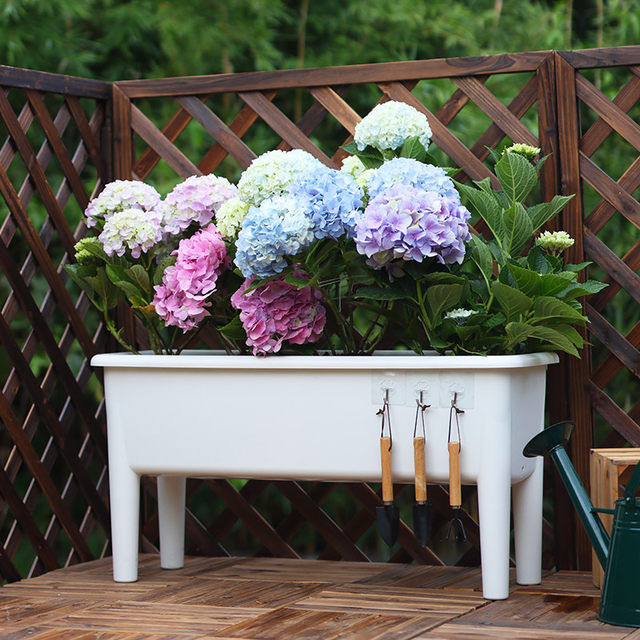 Balcony vegetable pots, planters, tall vegetable pots