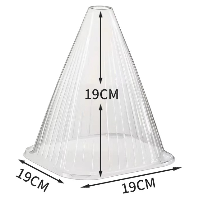 Seedling protection cover reusable vegetable special square plant seedling protection cover seedlings to prevent cold, birds and insects