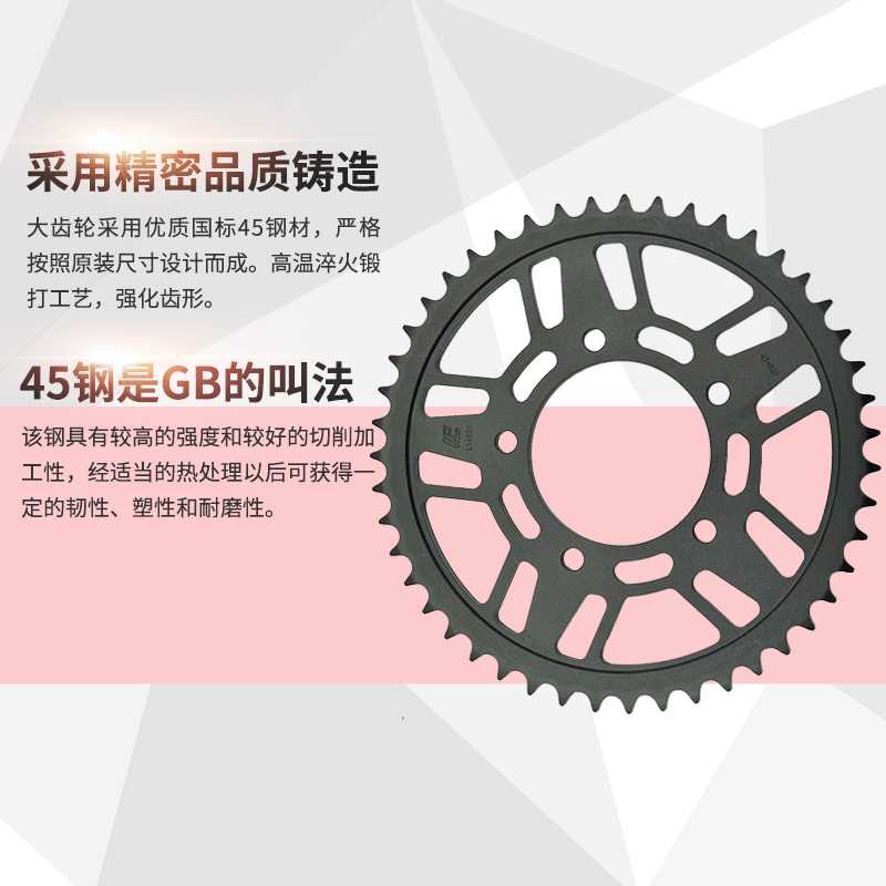 LOPOR GSX-R400 GSXR400 88-89 530前后链牙链轮链盘牙盘齿大小飞 - 图0