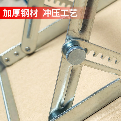 切割机托料架多功能可调高度托料架滚轮支架切割机送料辅助架 - 图1