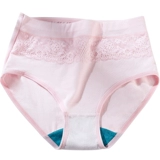 Нижнее белье, эластичные штаны, кружевной антибактериальный утягивающий пояс на талию, шорты, высокая талия