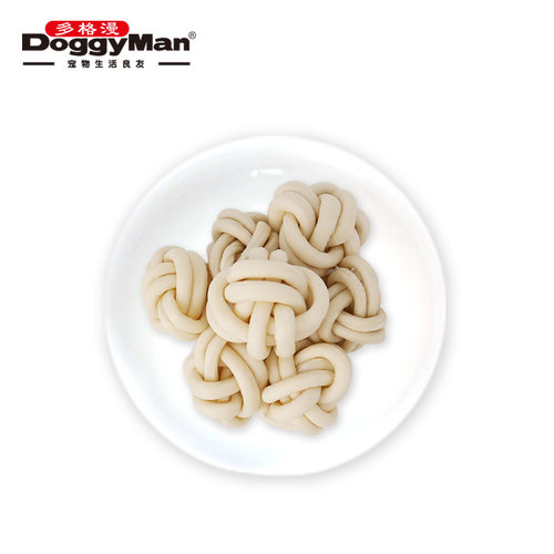 DoggyMan多格漫无添加胶原蛋白球7个 磨牙清洁牙齿锻炼奶味咬胶辫 - 图2