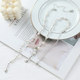 Rhinestone Pearl Fashion Shoulder Strap ສາຍຮັດ Bra
