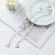 Rhinestone Pearl Fashion Shoulder Strap ສາຍຮັດ Bra