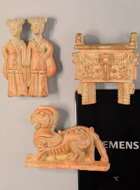 河南洛阳泥塑文创伴手礼立体冰箱贴磁贴中国城市旅游纪念装饰礼物