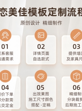 儿童房背景乳胶漆墙绘镂空模板diy手绘墙画模具可定做 树下的小鹿