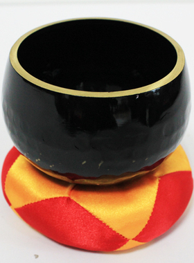 纯铜铜磬全黑加厚铜磬