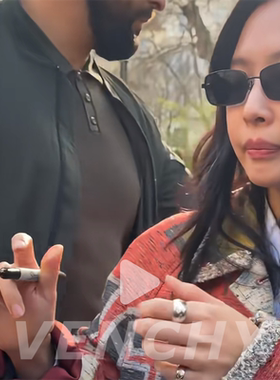 JENNIE同款小香风墨镜