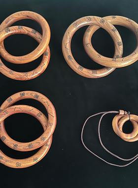 道家雷击枣木小乾坤圈项链