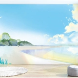 Мультяшные окрашенные обои, коллекция 2023, делается под заказ