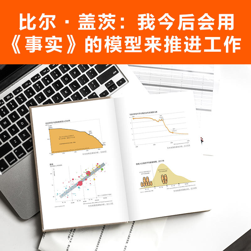 【正版包邮】事实（瑞典）汉斯罗斯林比尔盖茨送给全美大学生的毕业礼物一部教你清晰思考事物 客观理解世界的指南 - 图3