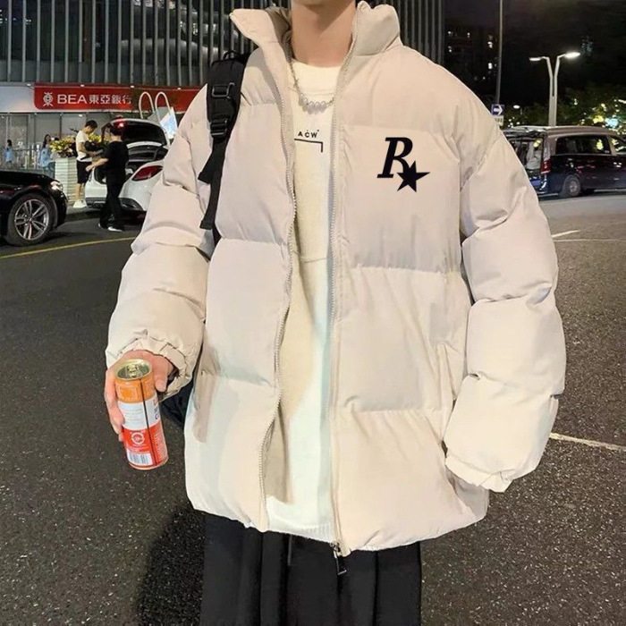 韩版情侣港风冬装加厚百搭面包服