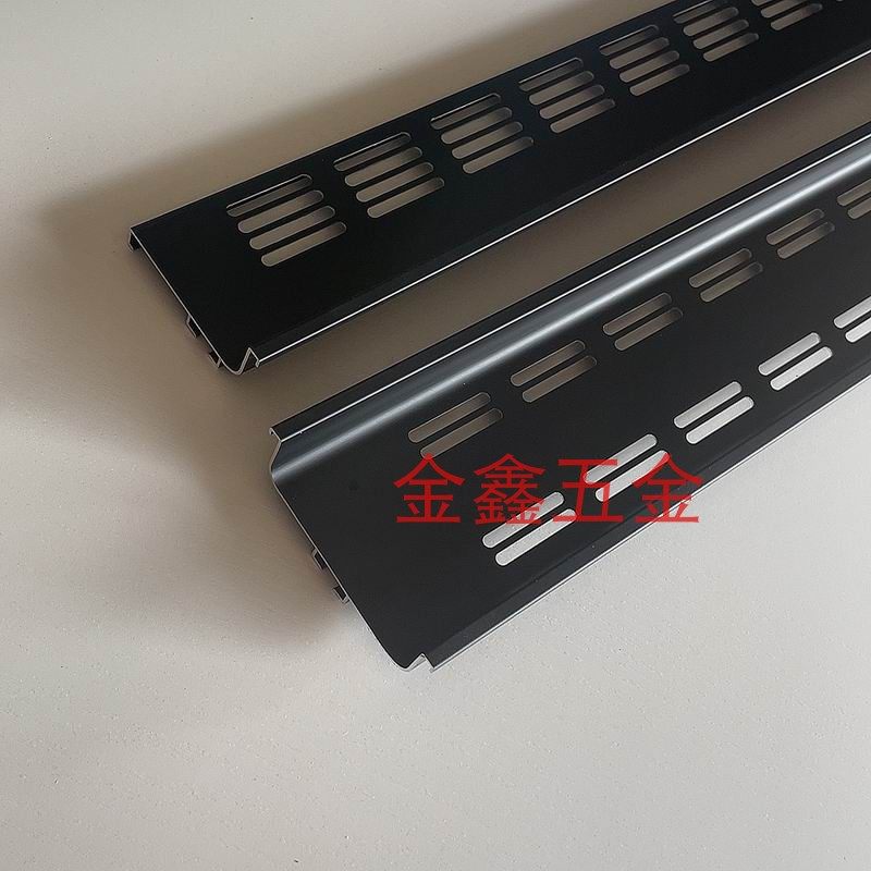 支持定制不断孔)橱柜地柜免拉手透气孔下柜铝合金鞋柜隐形L型拉手,淘宝优惠券,粉丝福利购,淘宝优惠卷