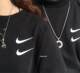 Nikensw ຜູ້ຊາຍແລະແມ່ຍິງຄູ່ກິລາ sweatshirt double hook