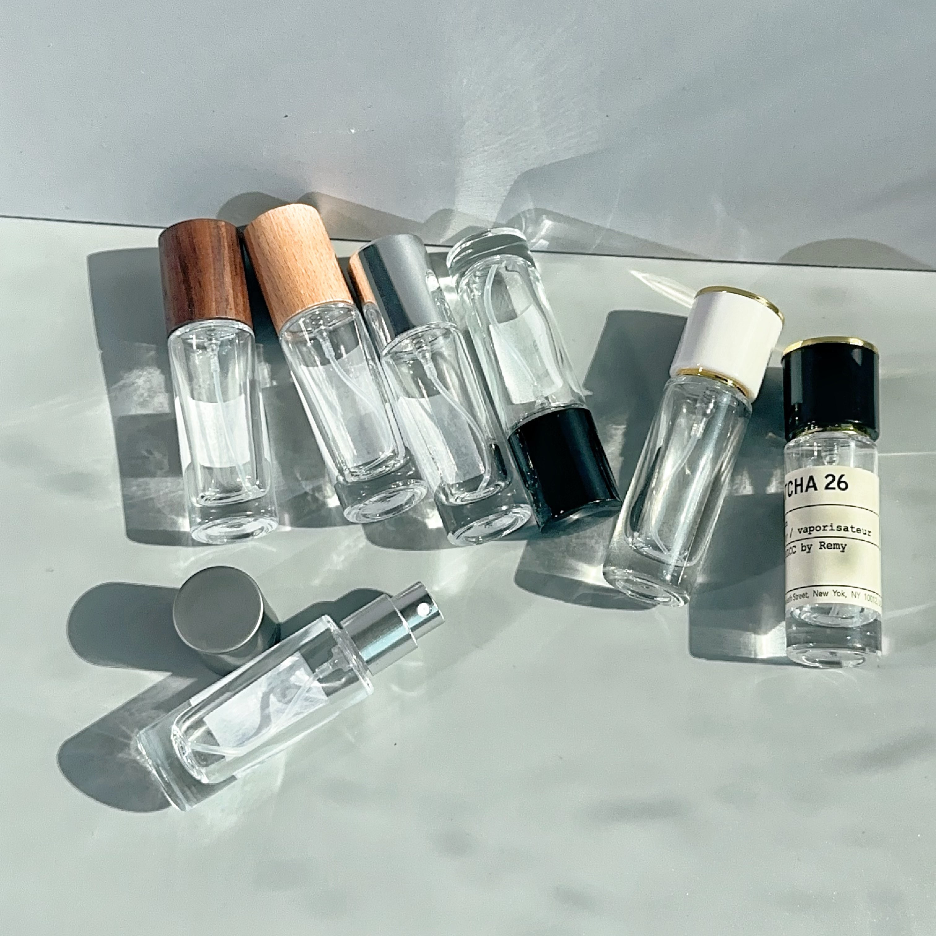 10ML香水喷雾空瓶螺口玻璃分装瓶便携式可重复使用液体分装替换瓶,淘宝优惠券,粉丝福利购,淘宝优惠卷