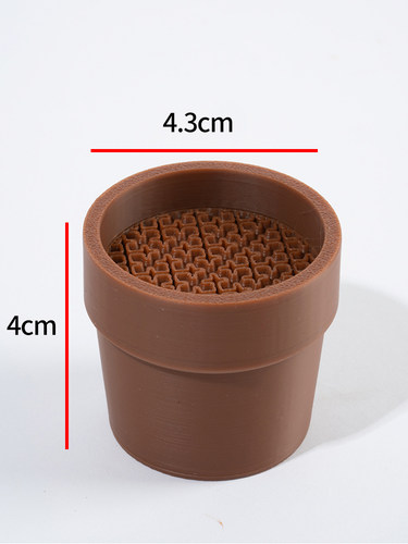 宠物猫咪胡须收集器3D打印设计花盆摆件 - 图0