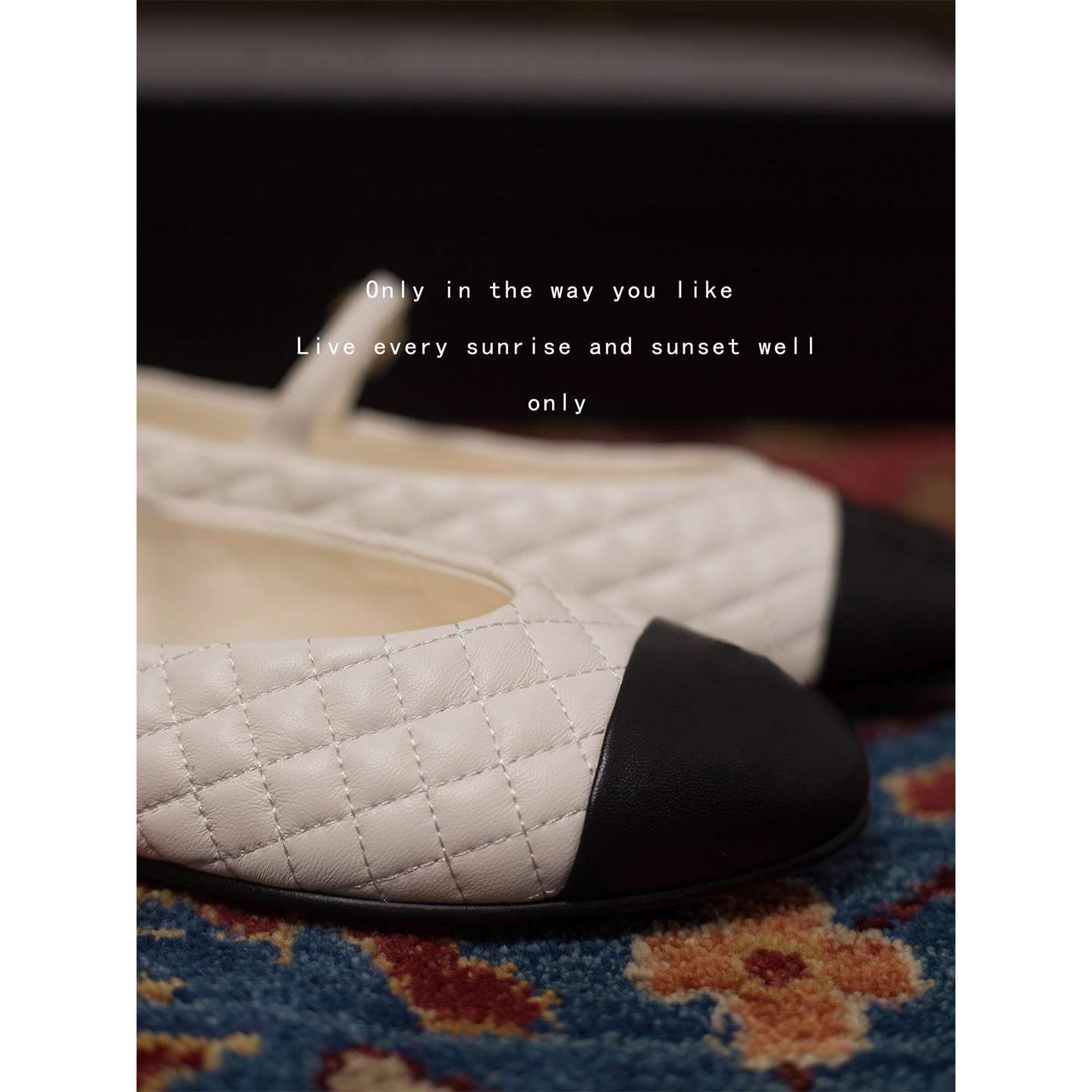 CHDIANOERL/25A小香风菱格玛丽珍浅口单鞋女一字带扣平底芭蕾舞鞋,淘宝优惠券,粉丝福利购,淘宝优惠卷