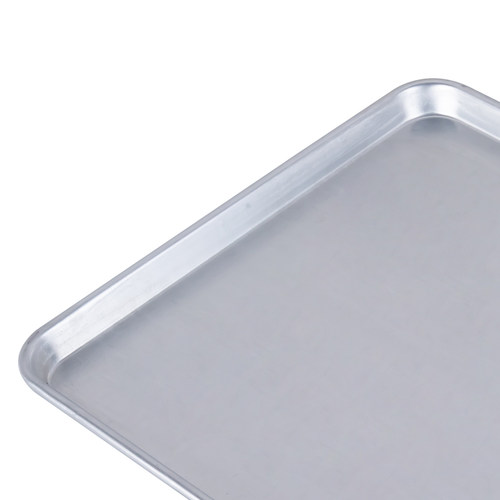 商用烤箱用纯铝烤盘长方形60*40烘焙蛋糕烤盆模具披萨面包托盘-图2