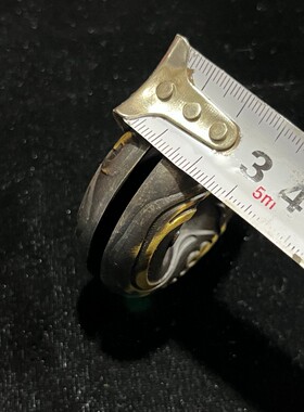铜虎撑医铃串铃民间乡医郎中用纯铜药铃虎叉把玩收藏送中医手摇铃