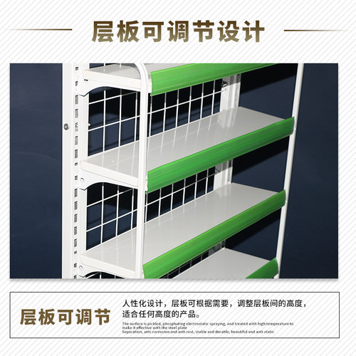 超市收银台前小货架展示架口香糖零食品架子药店展示架便利店小型 - 图1