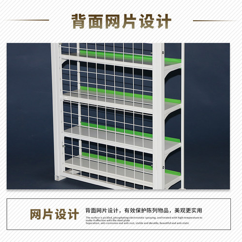 超市收银台前小货架展示架口香糖零食品架子药店展示架便利店小型 - 图0