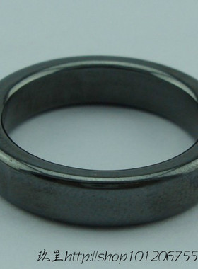 黑胆石磁疗保健饰品戒指