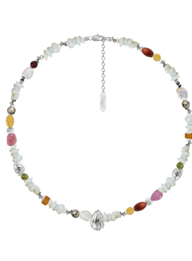 高级感波西米亚风不规则项链女