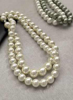 法式优雅珍珠项链时尚新潮小众