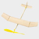 Skylark second-level full wooden rubber-powered aircraft model glider competition model assembly for primary and secondary school students