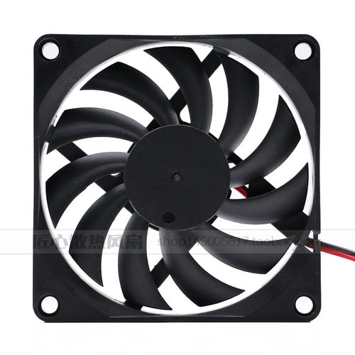 全新SNOWFAN 8cm 24v 0.12A YY8010M24B 超薄款 静音机箱显卡风扇 - 图3