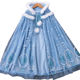 爱莎公主披风冰雪奇缘女童秋冬新款艾莎披肩爱沙儿童冬季斗篷加绒