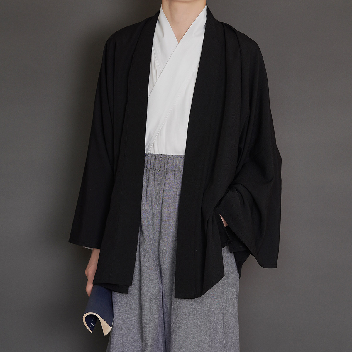 青山渐【青云】宋制对襟短衫日常国风外套春秋汉服宋褙子对襟素色,淘宝优惠券,粉丝福利购,淘宝优惠卷