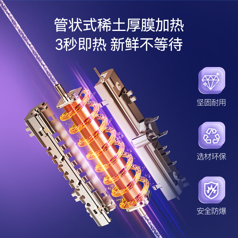 【新品】怡口管线机壁挂式直饮机家用厨房速热净水器伴侣EWD300